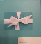 Tiffany & Co. Gift Card 2000 Value