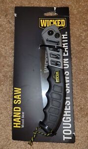 Wicked Tree Gear Hand Saw  Rugged Cast Aluminum 7