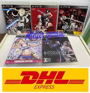 F/S PS3 2 No More Heroes+KILLER IS DEAD+LOLLIPOP CHAINSAW+Shadows of the Damned