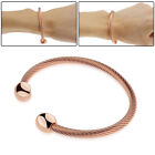 Men Women Magnetic Copper Bracelet Therapy Arthritis Healing Energy High Quality