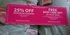 Bath & Body Works Coupons 25% Off  & Body Care Instore/Online Exp. 5/12/4