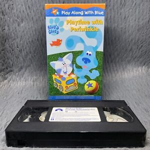 Blues Clues - Playtime With Periwinkle VHS 2001 Nick Jr. Classic Cartoon Movie