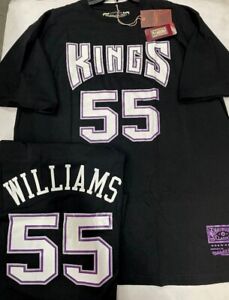 JASON WILLIAMS SACRAMENTO KINGS MITCHELL & NESS SHIRT MENS XL TALL 2X TALL New