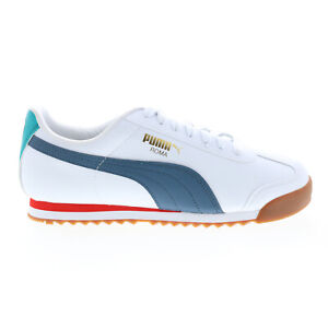 Puma Roma Basic + 36957140 Mens White Synthetic Lifestyle Sneakers Shoes