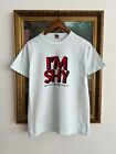 Vintage 90s I Am Shy But I Have Got A Big Dick Sex Humor Funny White Tee