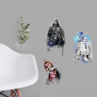 Iconic Star Wars Peel Stick Wall Decals Watercolor Stickers Art Home Room Decor