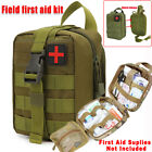 Tactical First Aid Kit Survival Molle Rip-Away EMT IFAK Medical Pouch Bag Green