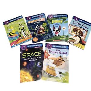 Random Lot of 6 Level 3 Step Into Reading | I Can Read | Learn To Read