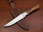 Rody Stan HANDMADE D2 FIXED BLADE HUNTING KNIFE/BOWIE KNIFE- ROSE WOOD