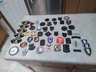 LARGE LOT OF 50 ORIGINAL U.S. MILITARY PATCHES BADGES ARMY AIR FORCE Marine