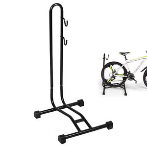 L Shape Floor Bike Stand Holder Rack Parking Rack for Garages Bike Shops Home