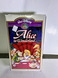 New ListingAlice in Wonderland - VHS Clamshell Walt Disney Masterpiece Collection TESTED