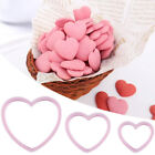 4PCS Heart Cookie Cutter Biscuit Mould Mold Baking Pastry Bake Fondant Love C#