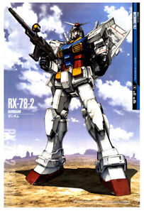 Gundam - RX-78-2- Gundam Mechanical Poster - Japanese Anime Poster