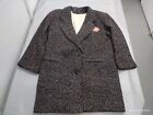 MENS Sears Vintage Wool Overcoat size 40.  Sears Tradition Made In  Romania