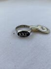 Kappa Kappa Gamma silver sorority ring