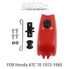 Fit For Honda ATC70 ATC 70 1972-1985 Plastic Fuel Tank & Gas Cap Red (For: Honda ATC70)