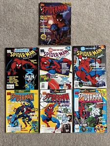 Lot of 7 1994-1995 Spider-Man Magazines Marvel Comics Issues 1 5 7 + More