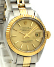 Ladies Vintage Rolex Datejust Watch Two-Tone Yellow Gold and Stainless Steel