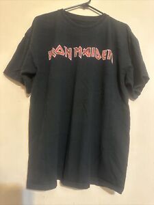 Iron Maiden Shirt Metallica Megadeath Slayer Black Sabbath Overkill Crowbar XL
