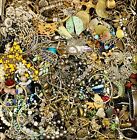 Bulk Jewelry Vintage New Broken Tangled Craft Large Box Full Completely Assorted