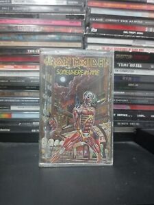 Iron Maiden Somewhere in Time Audio Cassette Tape 1986