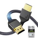 Maxonar 8K HDMI 2.1 Cable 10FT, (Certified) Ultra HD 48Gbps High Speed m to m