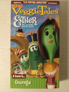 VeggieTales: Esther The Girl Who Became Queen (VHS, 2000) A Lesson in Courage