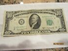 1950 C Ten Dollar Federal Reserve Note FANCY SERIAL #  4  0000's