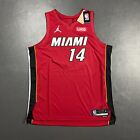 100% Authentic Tyler Herro Nike NBA 75th Miami Heat Statement Jersey Size 52 XL