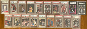 LOT OF 2 PSA 10 - 5 GRADED BASKETBALL CARDS - LeBRON ROOKIE RC, SP, SSP + MORE