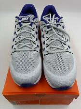 Nike Mens Air Zoom Vomero 12 TB Platinum/Purple  Running Shoes Sz 16 887026 051