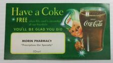 Vintage Have A Coke Free Coupon - Morin Pharmacy
