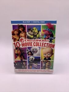 DreamWorks 10-Movie Collection Blu-ray Mike Myers *NEW* Factory Sealed W/Slip