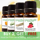 Essential Oils 10 ml  -  Pure & Natural - 50+ Popular Oils - GreenHealth