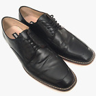Steve Madden Shoes Mens Size 11.5 Black Leather Lace Up Oxford Casual Dress