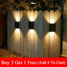 Outdoor Solar LED Deck Light Path Garden Patio Pathway Stairs Step Fence Lamp~