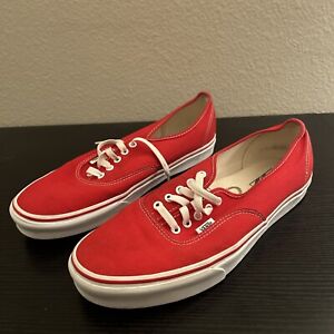 Size 13 - VANS Authentic Red - VN000EE3RED