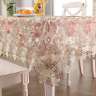Luxury Table Cloth Lace Embroidery Rectangular Tablecloth Wedding Table Cloths