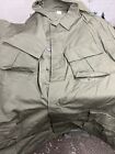 New Army Vietnam Shirt/Coat Jungle Fatigue Slant Pockets X-Large Regular