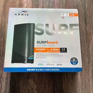 Wifi Cable Modem Router Arris G36 1.2 Gbps Max Internet Speeds