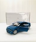 1/18 NOREV BMW M3 (E46) Coupe 2000 Laguna Seca Blue Diecast With Opening Limited
