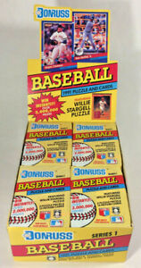 1991 Donruss Series 1 Baseball Cards, 1 Sealed Wax PACK From Wax Box, 15 Cards