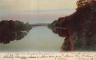 PHOENIXVILLE PA~INDIAN POINT-BLACK ROCK~1906 ROTOGRAPH TINTED PHOTO POSTCARD