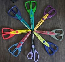 Lot Of 8 - Paper Shaper Scissors -Scrapbooking CRAFTS Decorative Edging Teacher