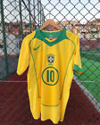 Ronaldinho Brazil Retro Soccer Jersey / Camisa De time brasil ronaldinho