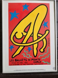 Keith Haring Poster Les Ballets De Monte Carlo Print