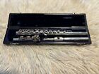 RARE Vintage Mid Century Selmer Paris 1620 Open Hole French Flute Solid Silver