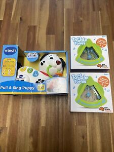 LOT OF 3 Infant Baby Toys Fat Brain Toy Co Vtech Ages 6mo and Up Brand New