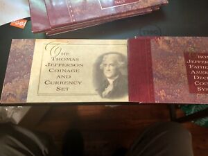 1993 thomas Jefferson Coin And Currency Set With 2 Dollar Star Note